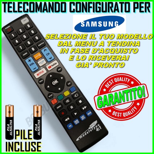 Telecomando configurato per - configurato,